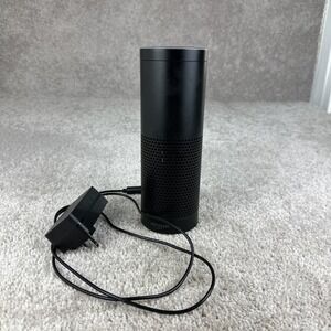 Amazon Echo Alexa 1st Generation SK705DI Smart Speaker Portable Black Power Cord